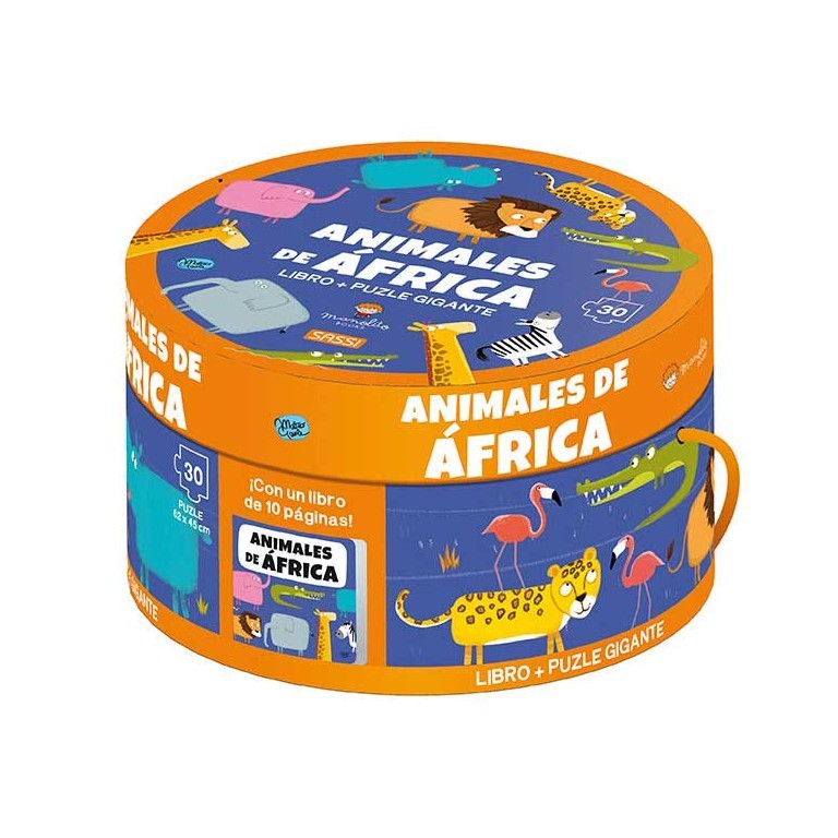 Puzzle Animales de Africa 30 piezas -  Manolito