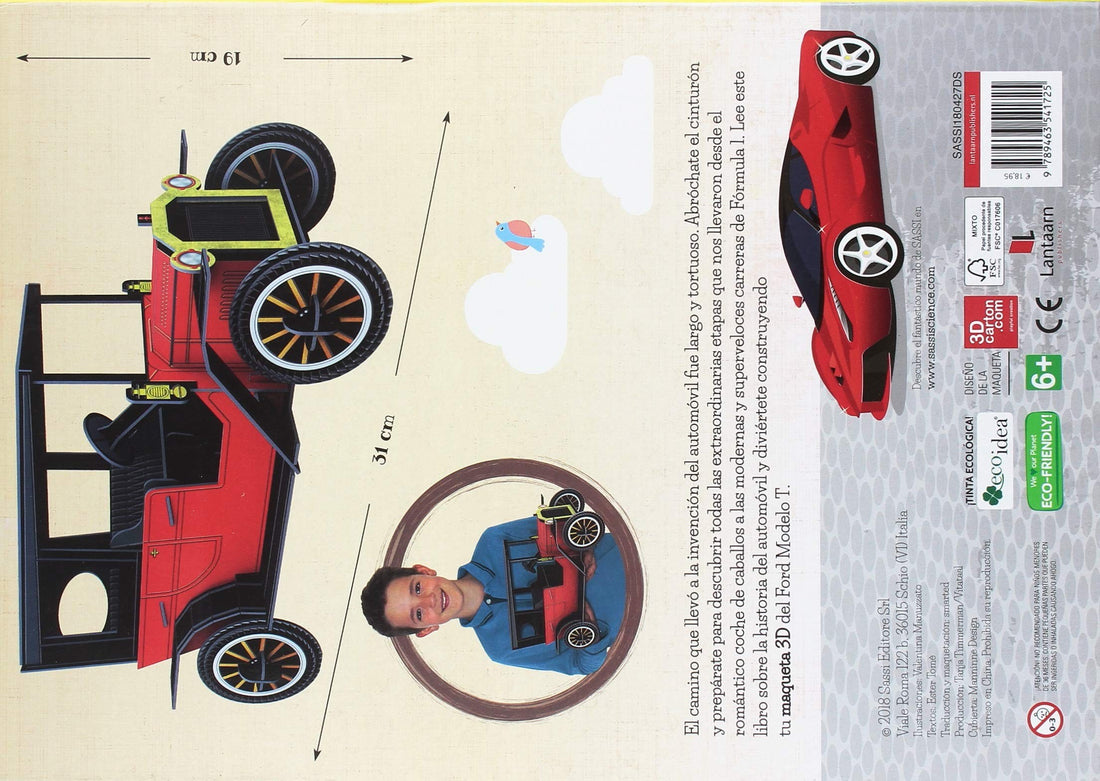 CONSTRUYE TU COCHE 3D - Manolito