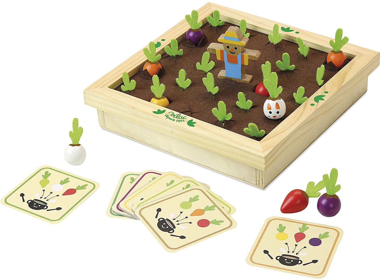 VEGETALES GARDEN MEMORY - Vilac