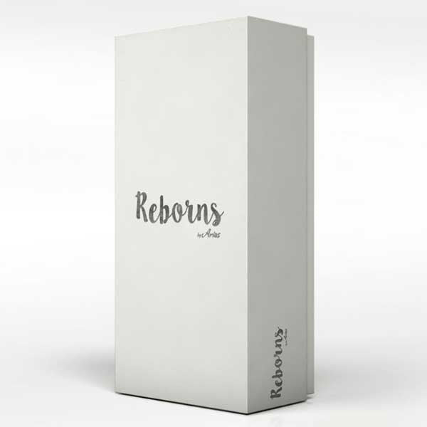 REBORN 40 CM ANNA C/MANTA Y PELUCHE - Arias