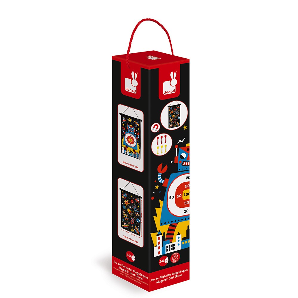 JUEGO DE DARDOS MAGNETICOS "ROBOTS" - Janod