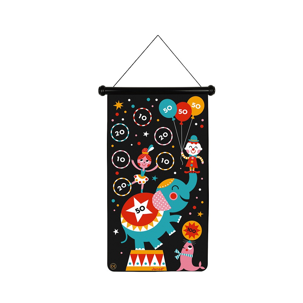 JUEGO DE DARDOS MAGNETICOS "CIRCO" - Janod