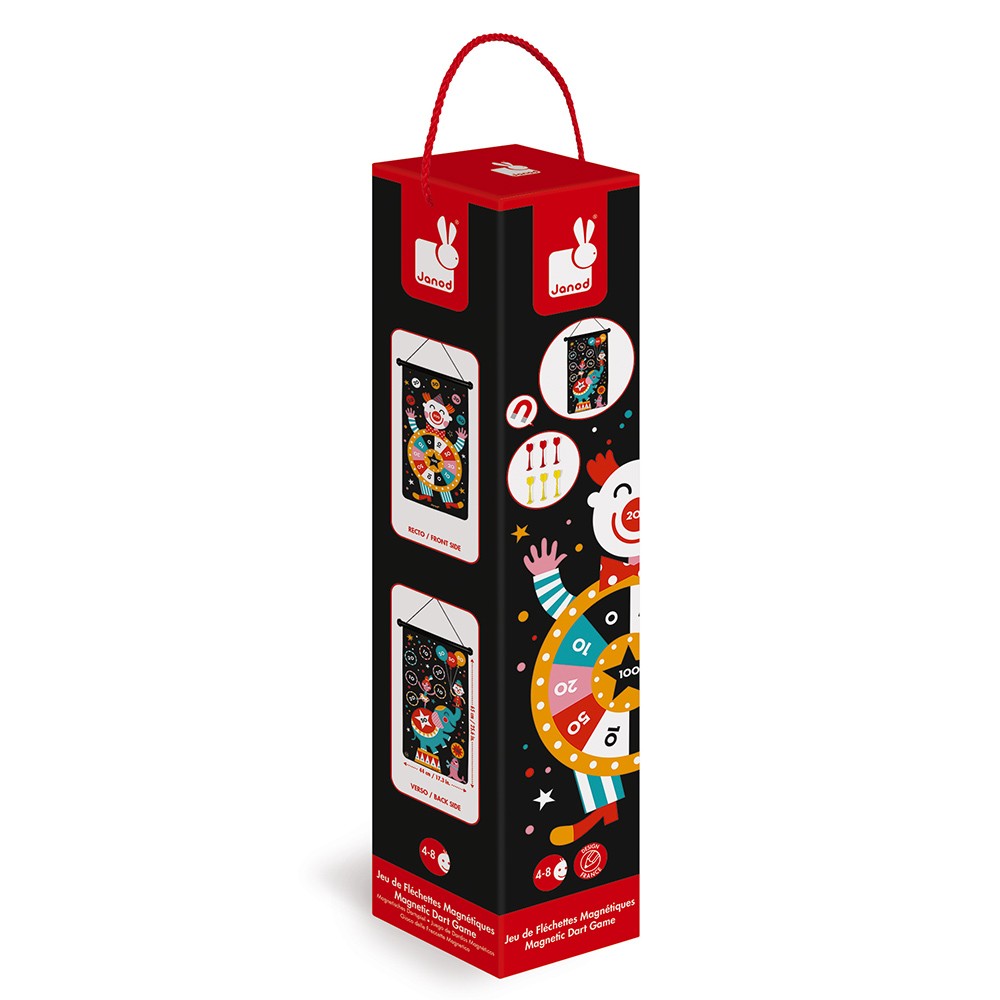JUEGO DE DARDOS MAGNETICOS "CIRCO" - Janod