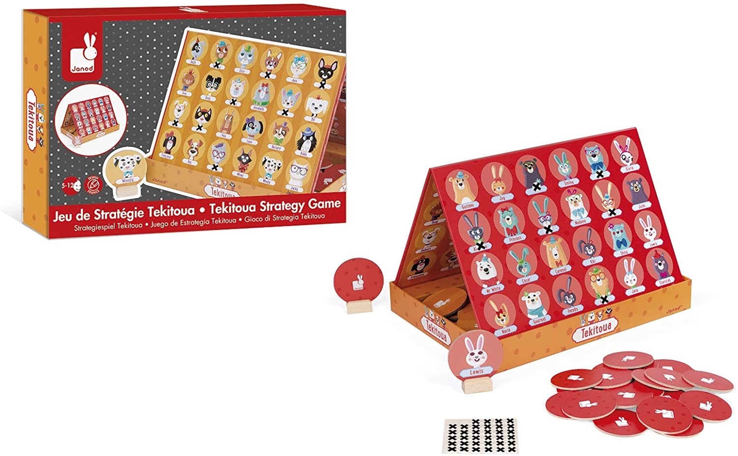 JUEGO DE ESTRATEGIA TEKITOUA - Janod