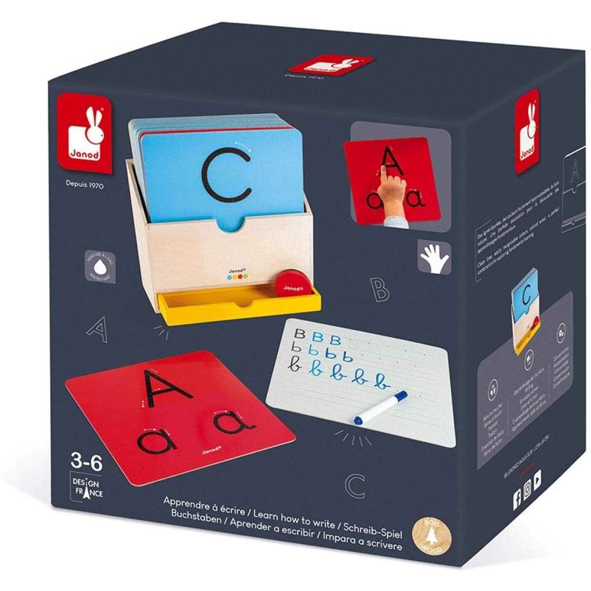Juego para aprender a escribir Essentiel - Janod J05074