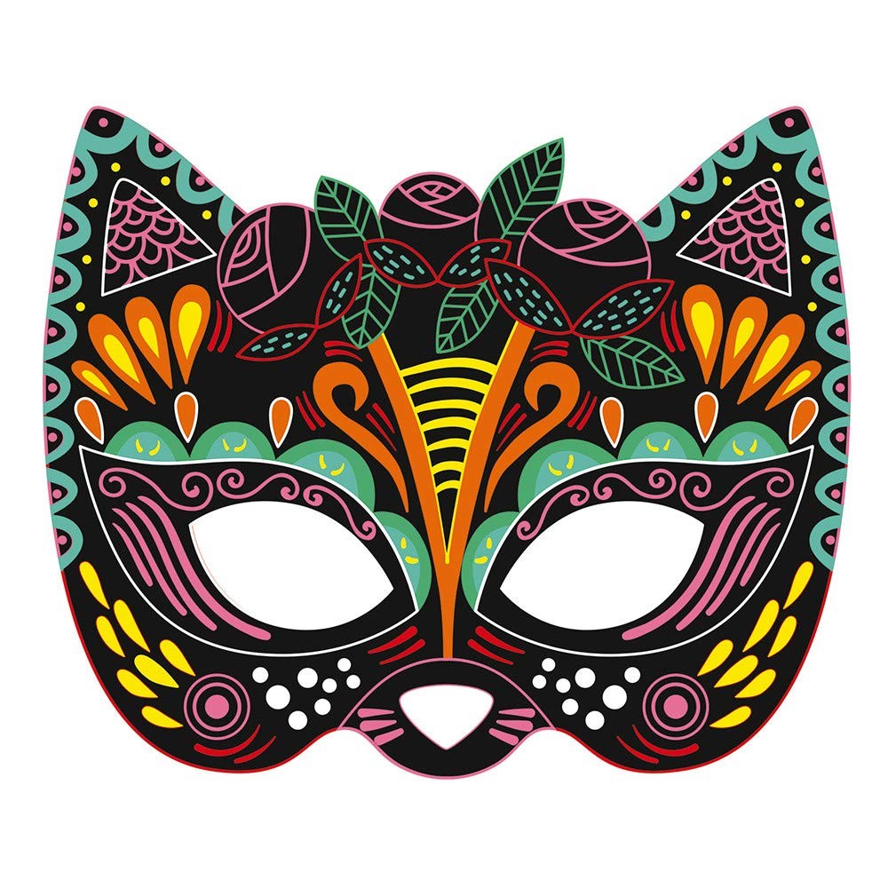 ARTE SCRATCH MASCARAS DE FIESTA - Janod
