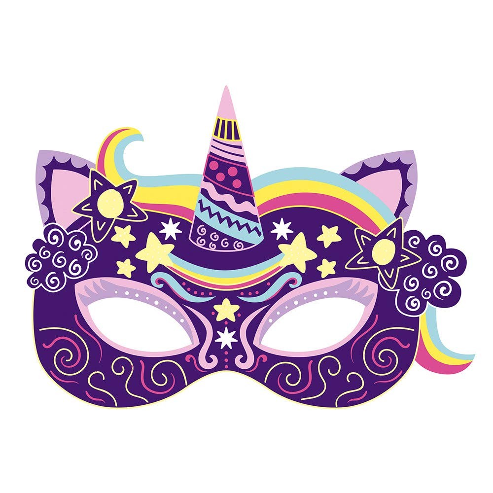 ARTE SCRATCH MASCARAS DE FIESTA - Janod