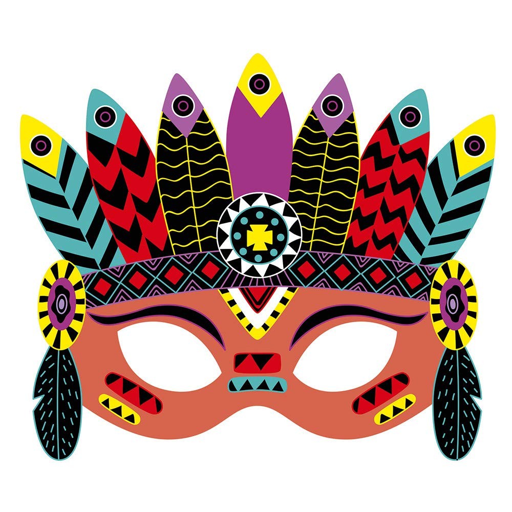 ARTE SCRATCH MASCARAS DE FIESTA - Janod