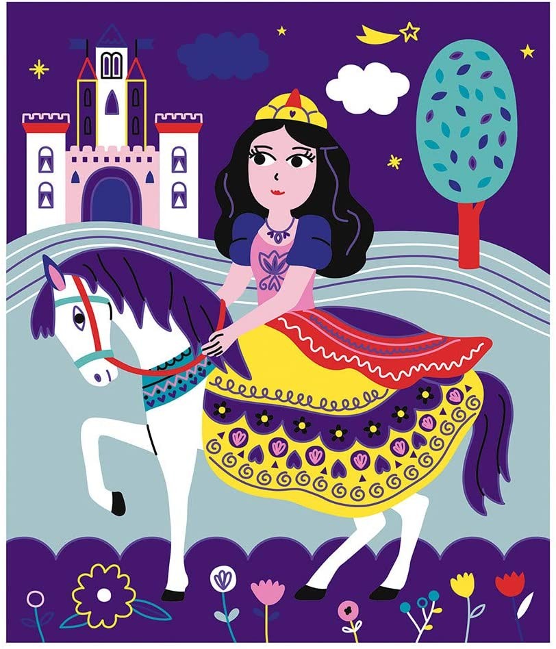 ARTE SCRATCH PRINCESAS - Janod