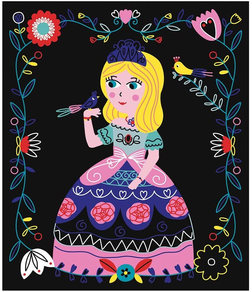 ARTE SCRATCH PRINCESAS - Janod