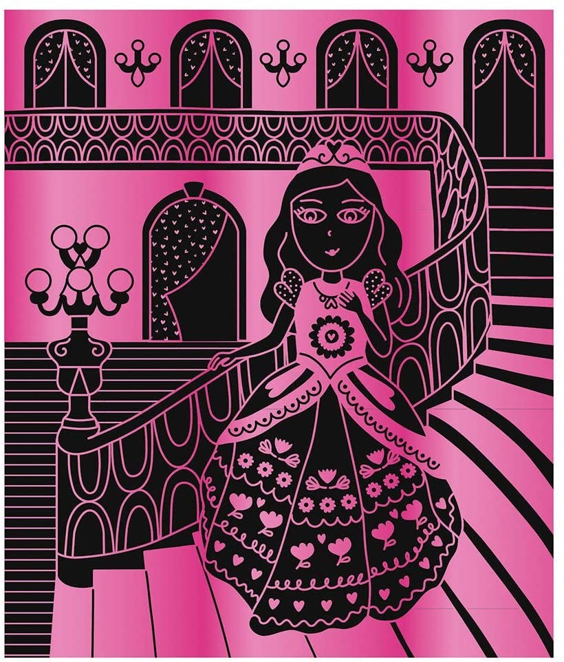 ARTE SCRATCH PRINCESAS - Janod