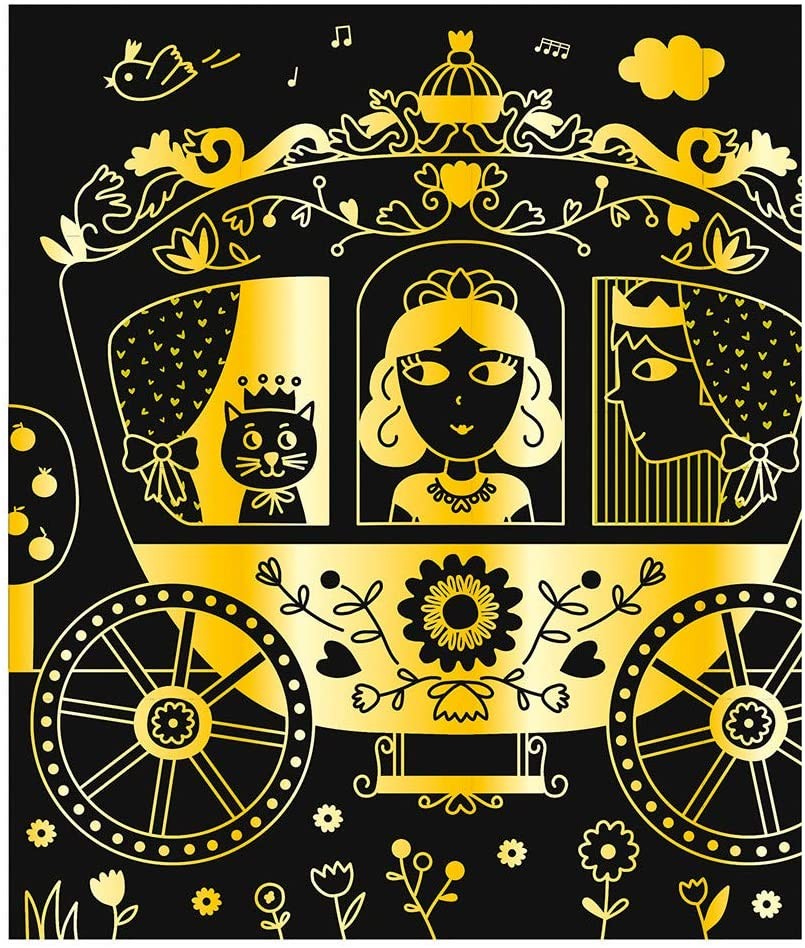 ARTE SCRATCH PRINCESAS - Janod