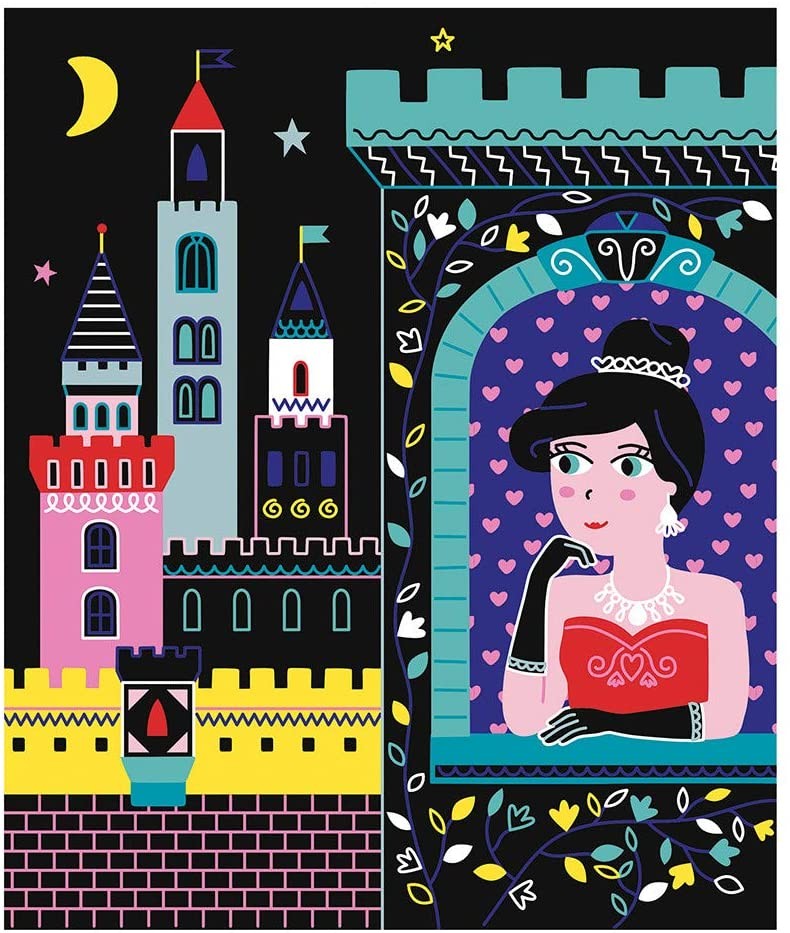 ARTE SCRATCH PRINCESAS - Janod