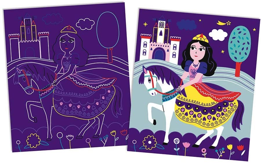 ARTE SCRATCH PRINCESAS - Janod