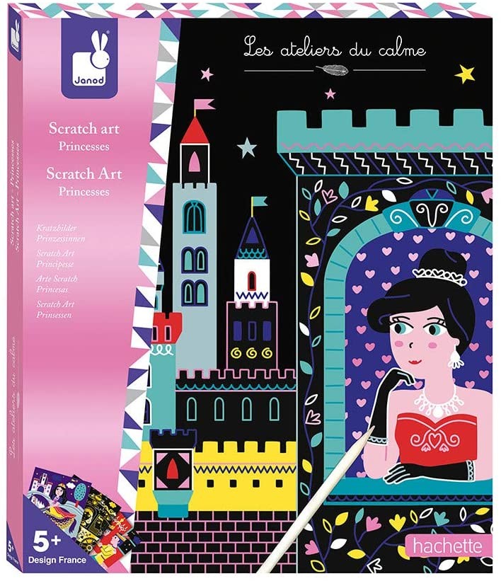 ARTE SCRATCH PRINCESAS - Janod