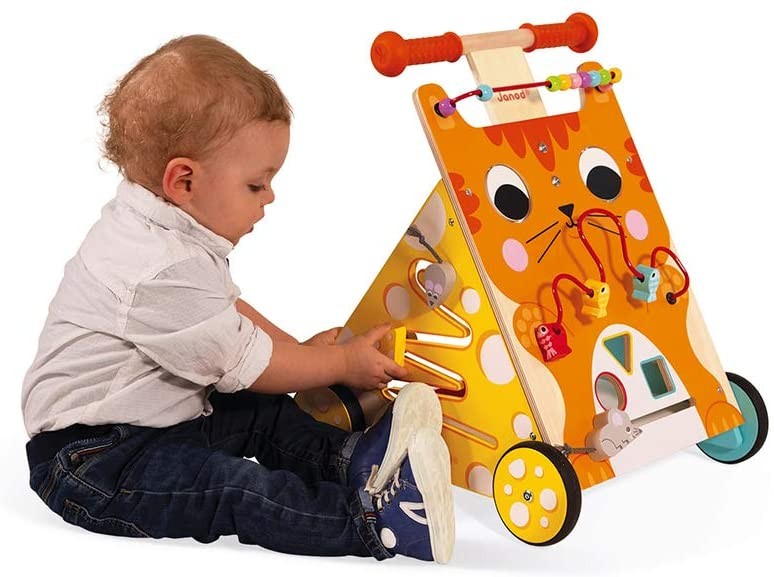 Caminador infantil multiactividades el gato - Janod J08005