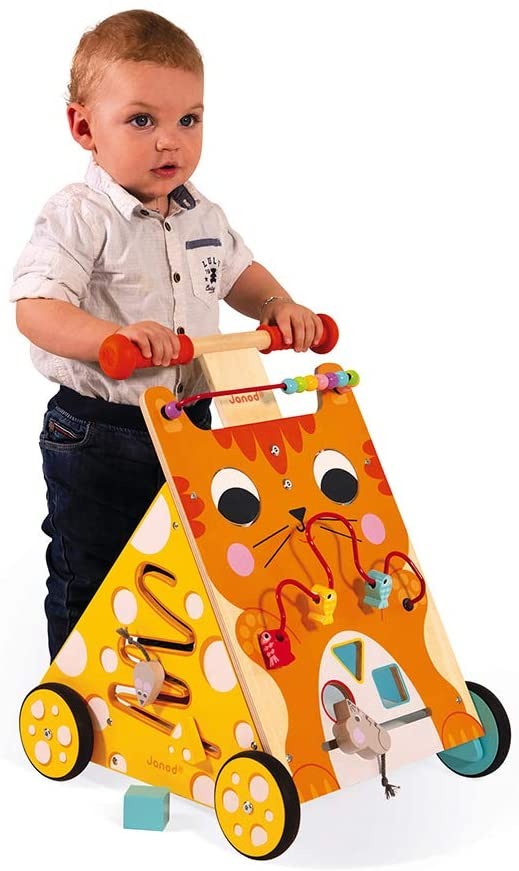 Caminador infantil multiactividades el gato - Janod J08005
