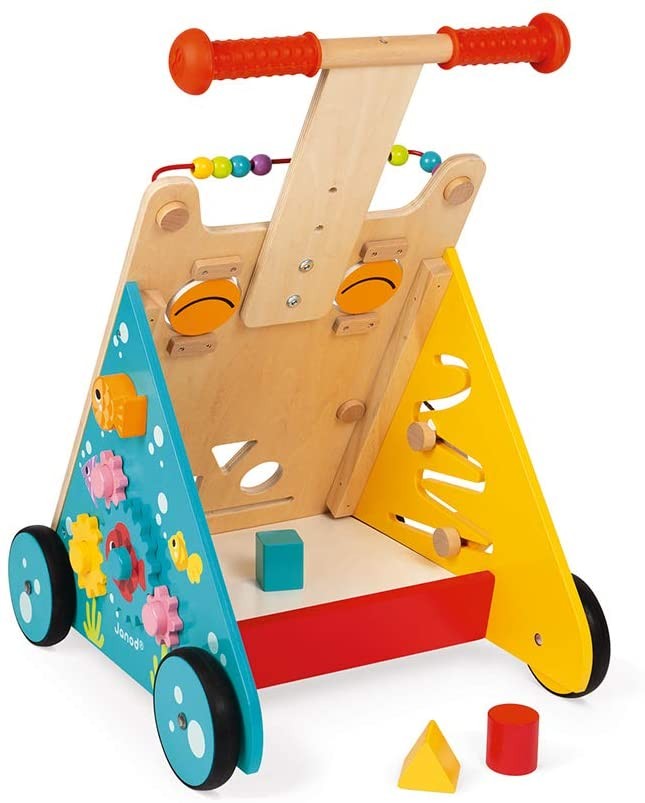 Caminador infantil multiactividades el gato - Janod J08005