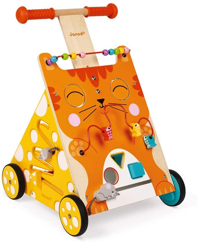 Caminador infantil multiactividades el gato - Janod J08005