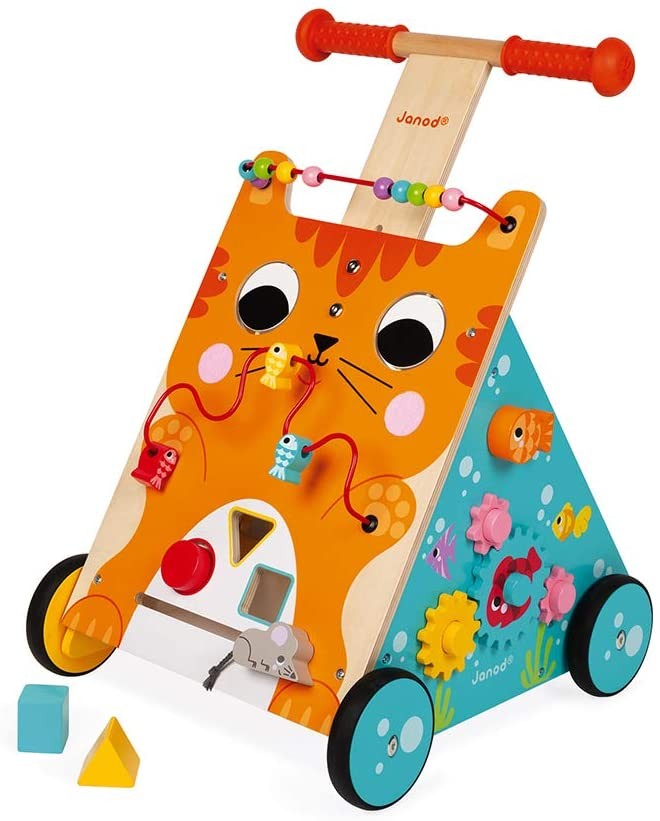 Caminador infantil multiactividades el gato - Janod J08005