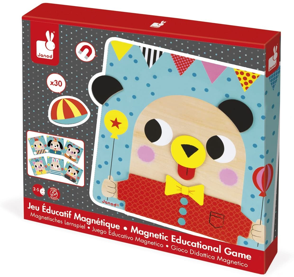 JUEGO EDUCATIVO MAGNETICO - Janod