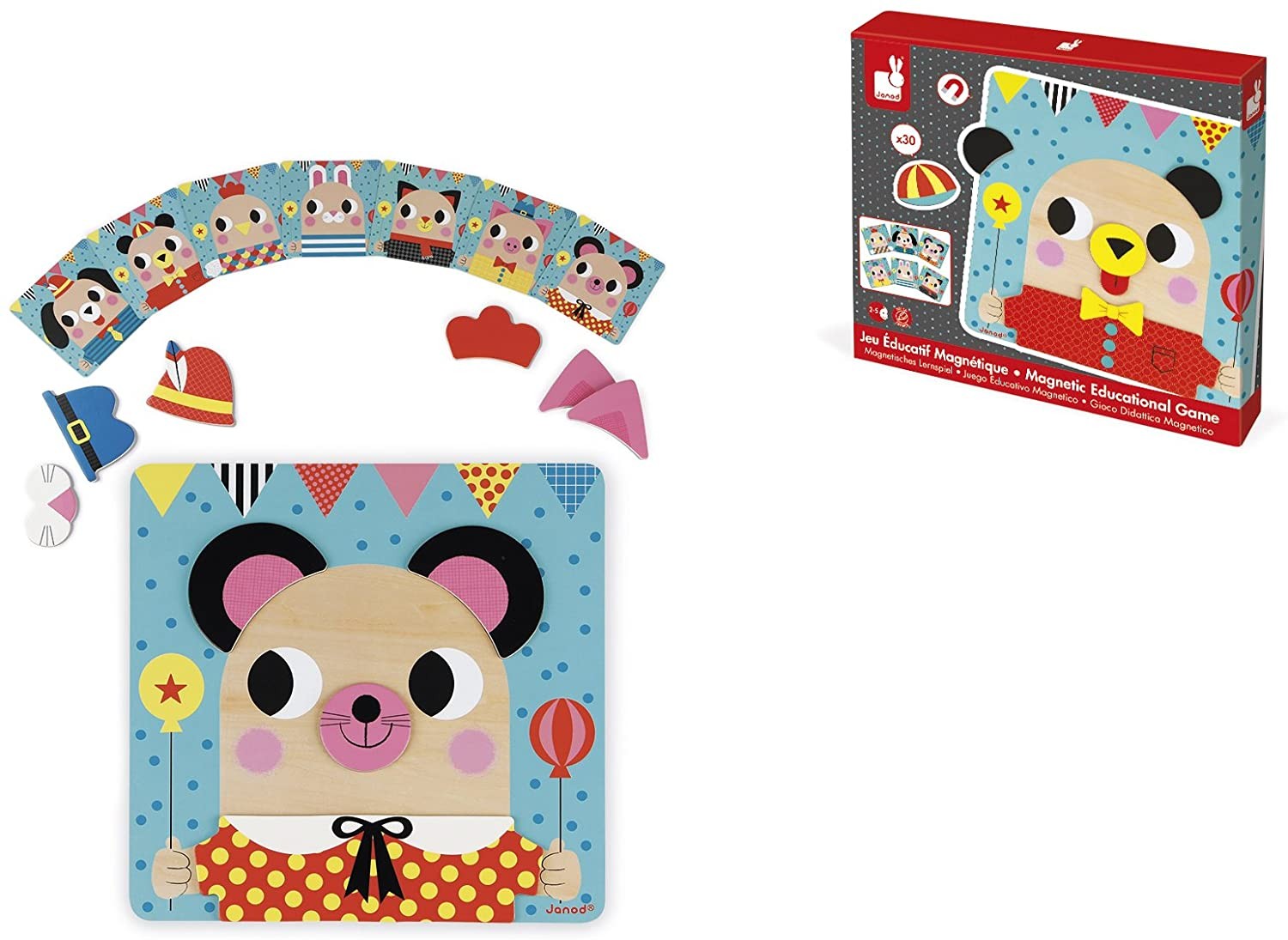 JUEGO EDUCATIVO MAGNETICO - Janod