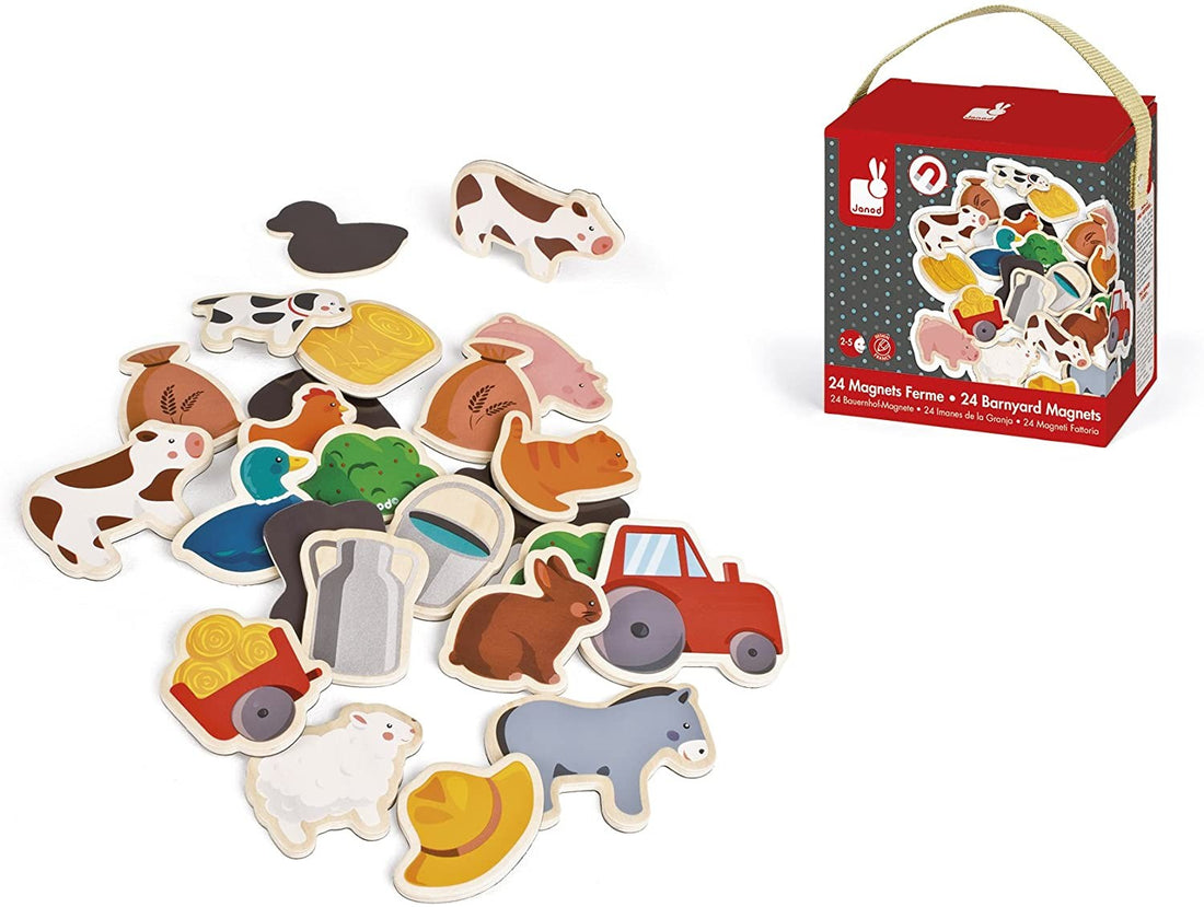 24 IMANES DE LA GRANJA - Janod