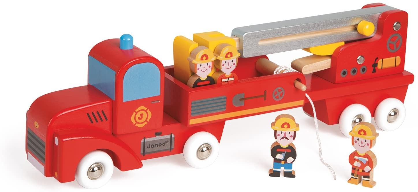 CAMION DE BOMBEROS GIGANTE STORY - Janod