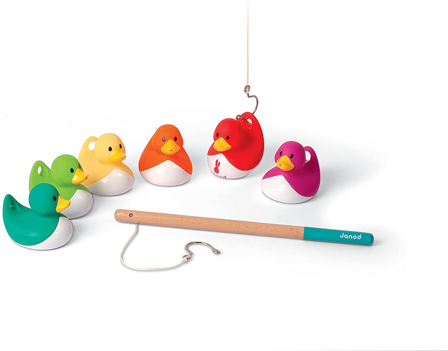 JUEGO DE PESCA CON CAÑA  PATITOS - Janod