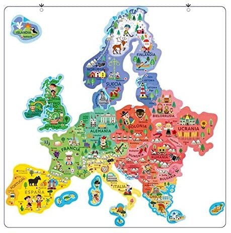 MAPA MAGNETICO VERSION ESPAÑOLA