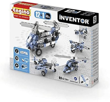 CONST.INVENTOR AIRCRAFTS 12 MODEL - Engino