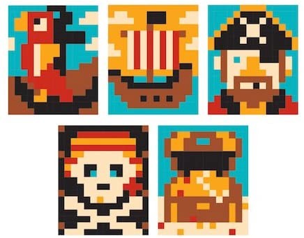 PIXELES MAGNETICOS PIRATAS