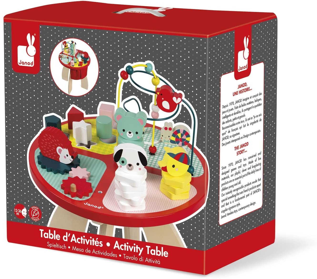 MESA DE ACTIVIDADES BABY - Janod