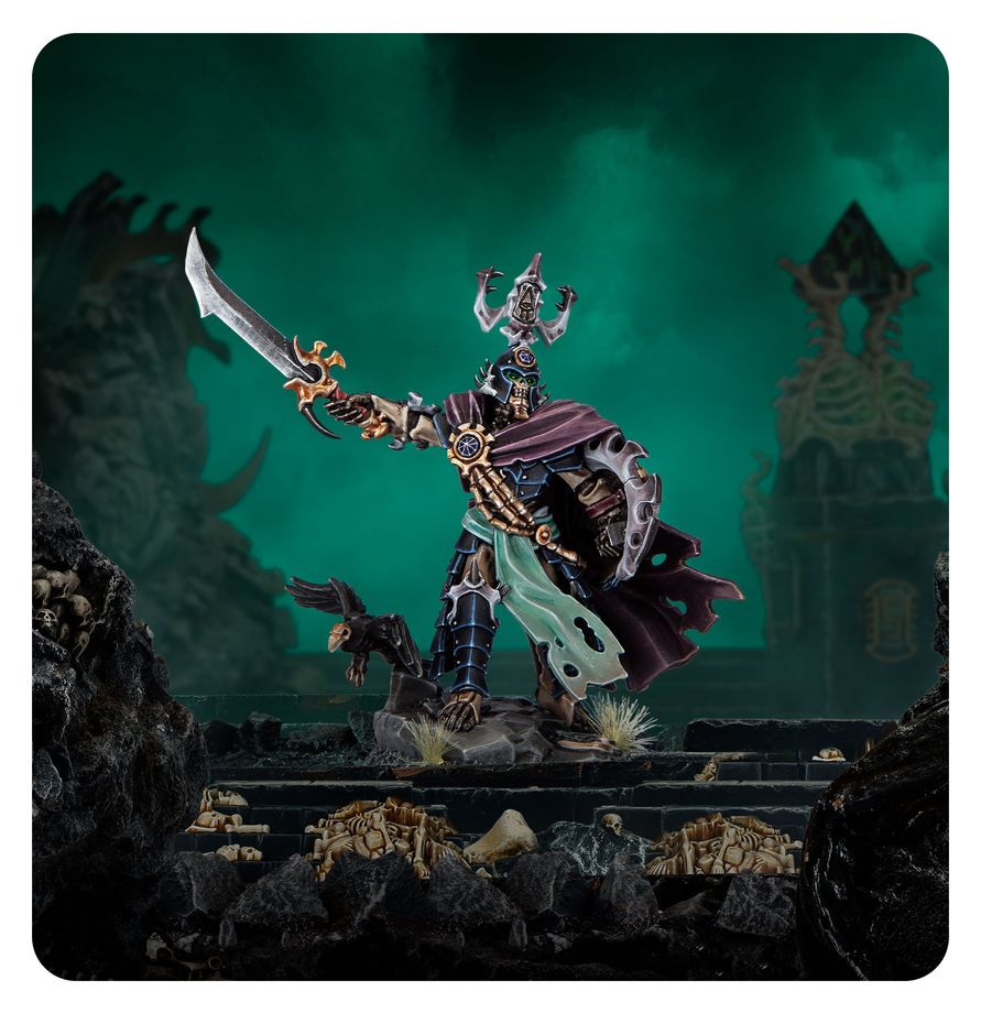 Soberano Mortek: Líder de Infantería Osiarcas Cosechahuesos - Warhammer Age of Sigmar 94-46