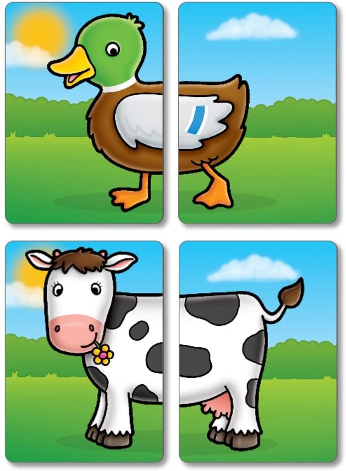 JUEGO MITADES GRANJA - Orchad Toys