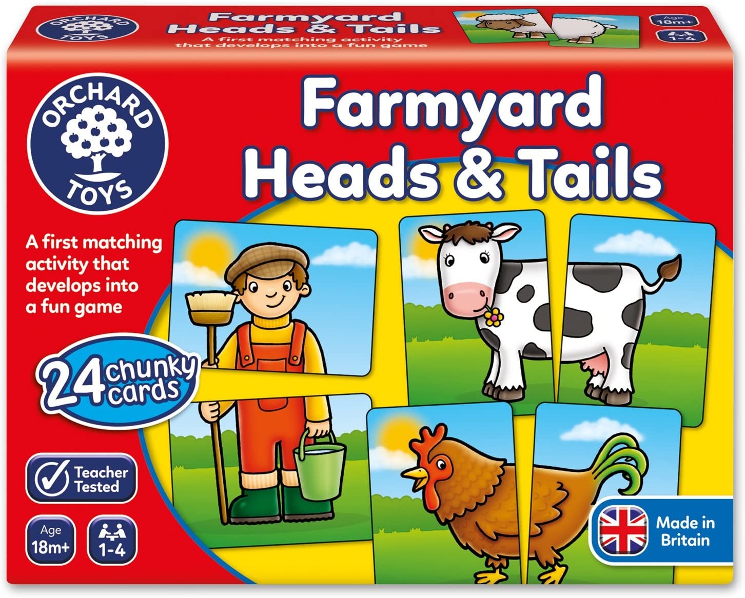 JUEGO MITADES GRANJA - Orchad Toys