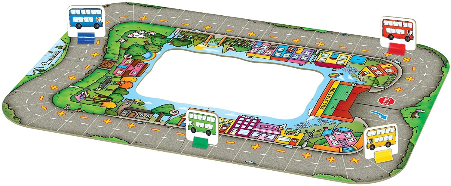 BUS STOP SUMAS Y RESTAS - Orchard Toys