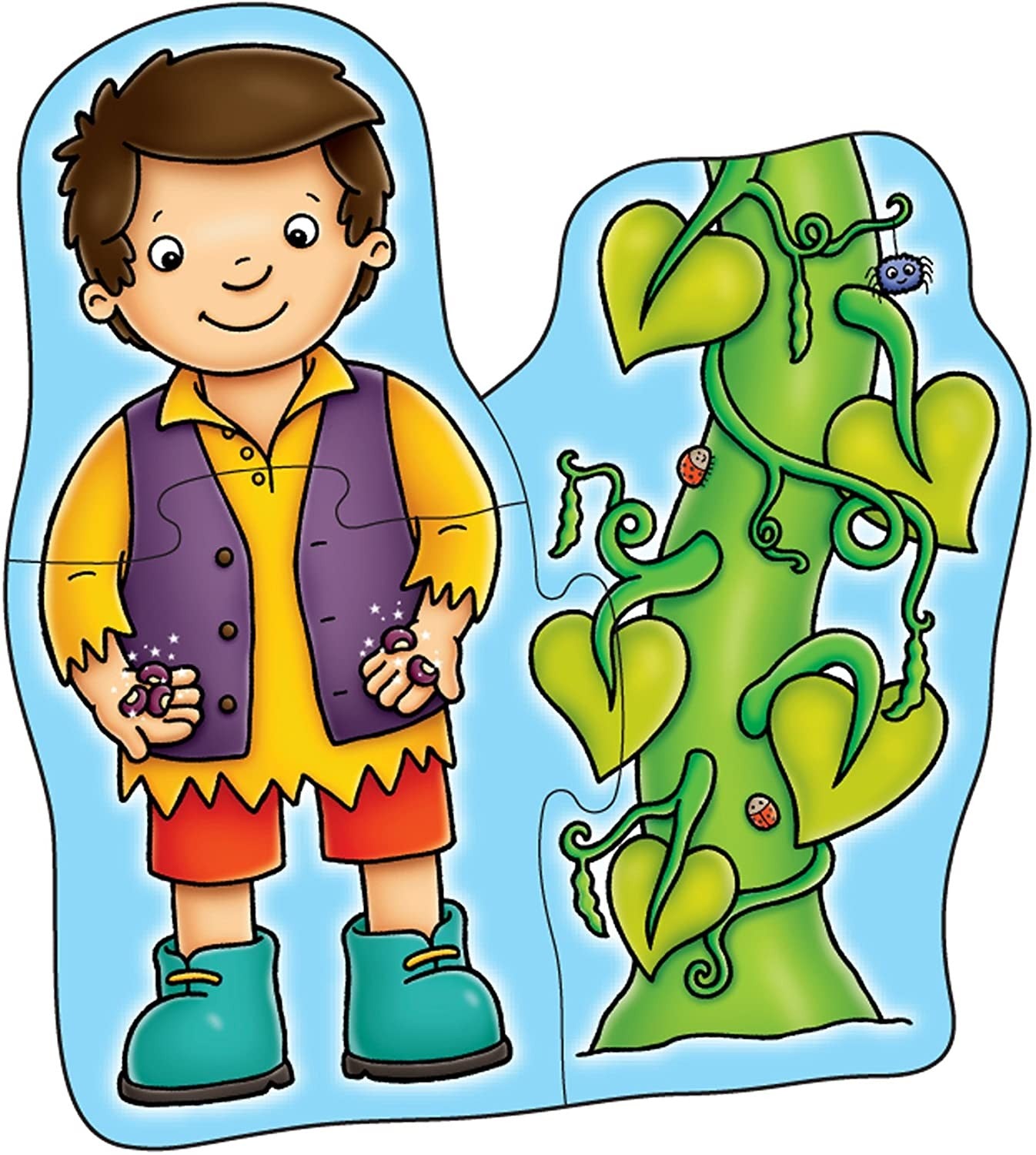 ONCE UPON A TIME 6 PUZZLES 3 PZAS - Orchard Toys