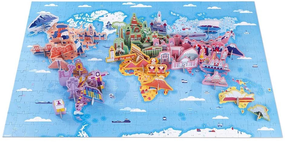 PUZLE CURIOSIDADES DEL MUNDO - Janod