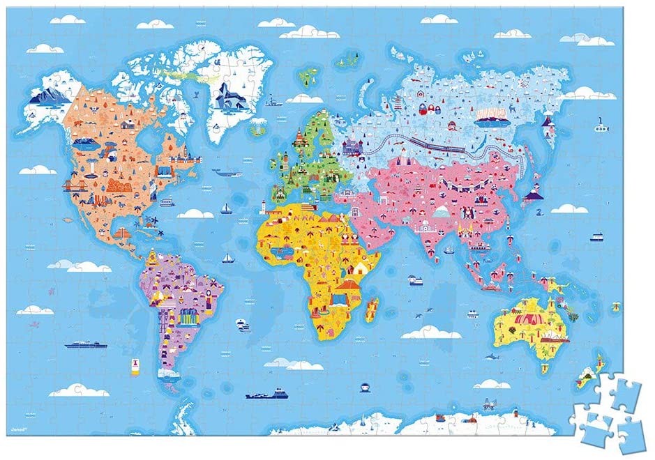 PUZLE CURIOSIDADES DEL MUNDO - Janod