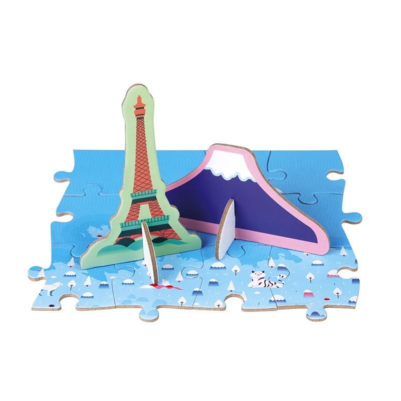 PUZLE CURIOSIDADES DEL MUNDO - Janod