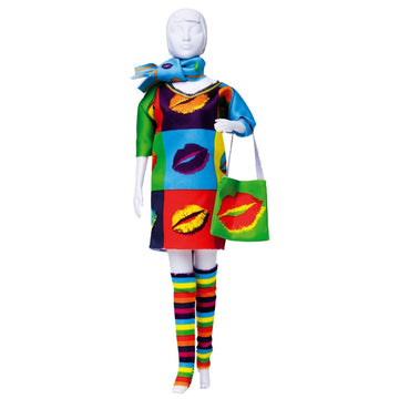 MANUALIDADES CREA TU PROPIA ROPA SALLY BESOS DISEÑO  - RODATOYS