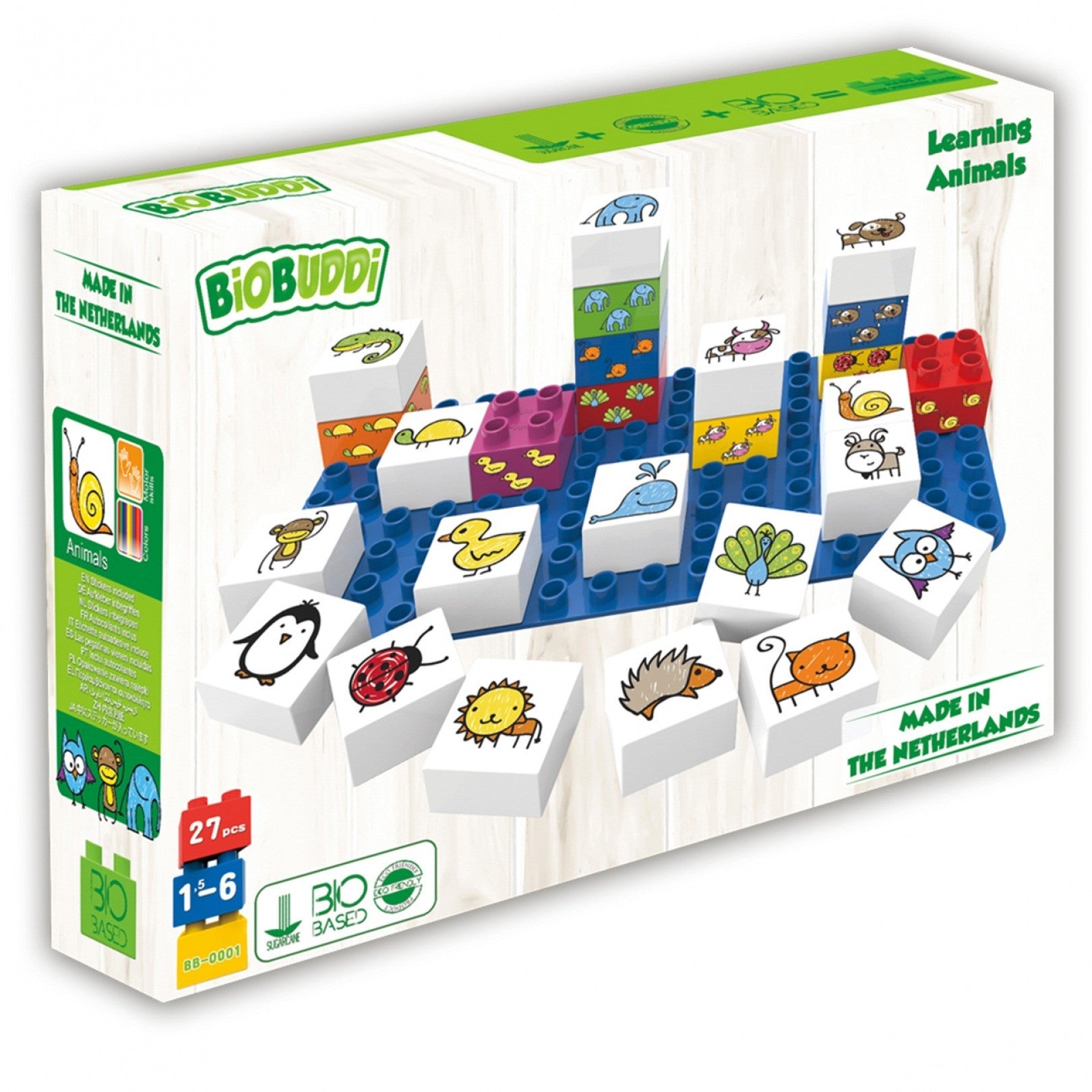 ANIMALES 2 PIEZAS + BASE - RODATOYS