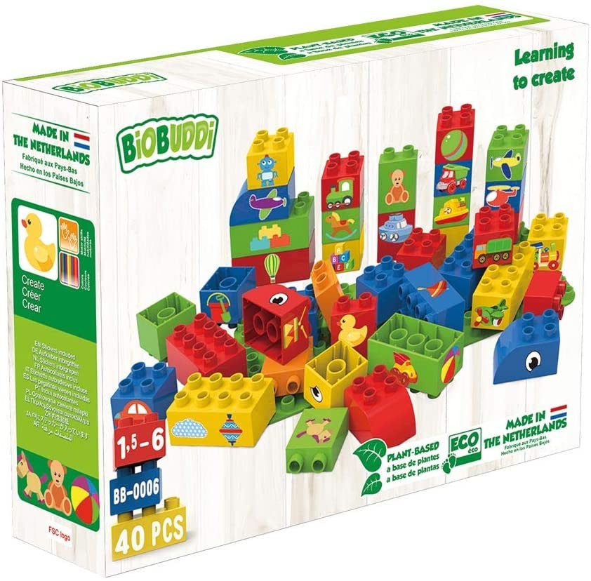 CON FORMAS 40 PIEZAS + BASE - RODATOYS