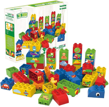 CON FORMAS 40 PIEZAS + BASE - RODATOYS