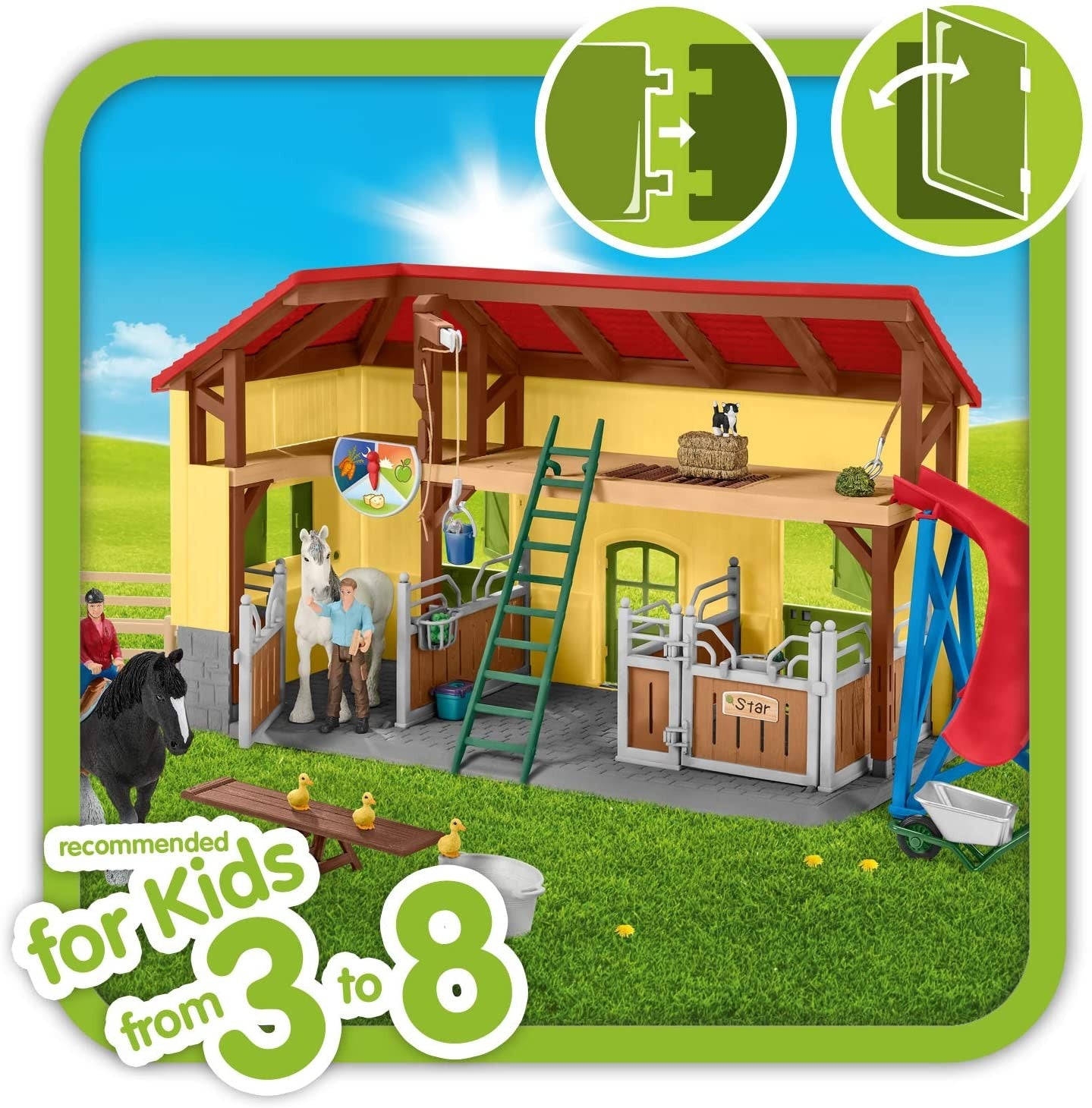 ESTABLO PARA CABALLOS - SCHLEICH