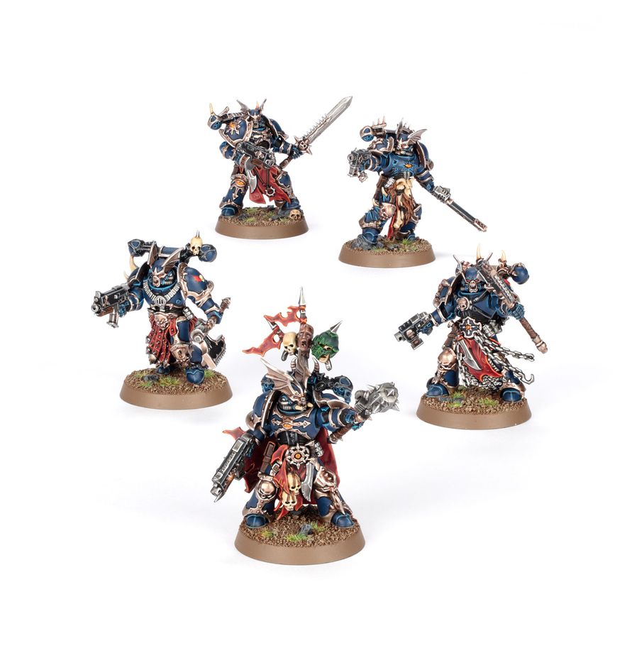 Elegidos del Caos Amos de la Noche Warhammer 40K - 5 miniaturas de plástico multicomponente Games Workshop