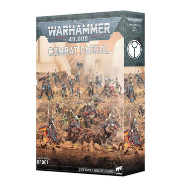 Patrulla de Combate Kroot Warhammer 40K - Vista detalle miniaturas Imperio T'au Games Workshop