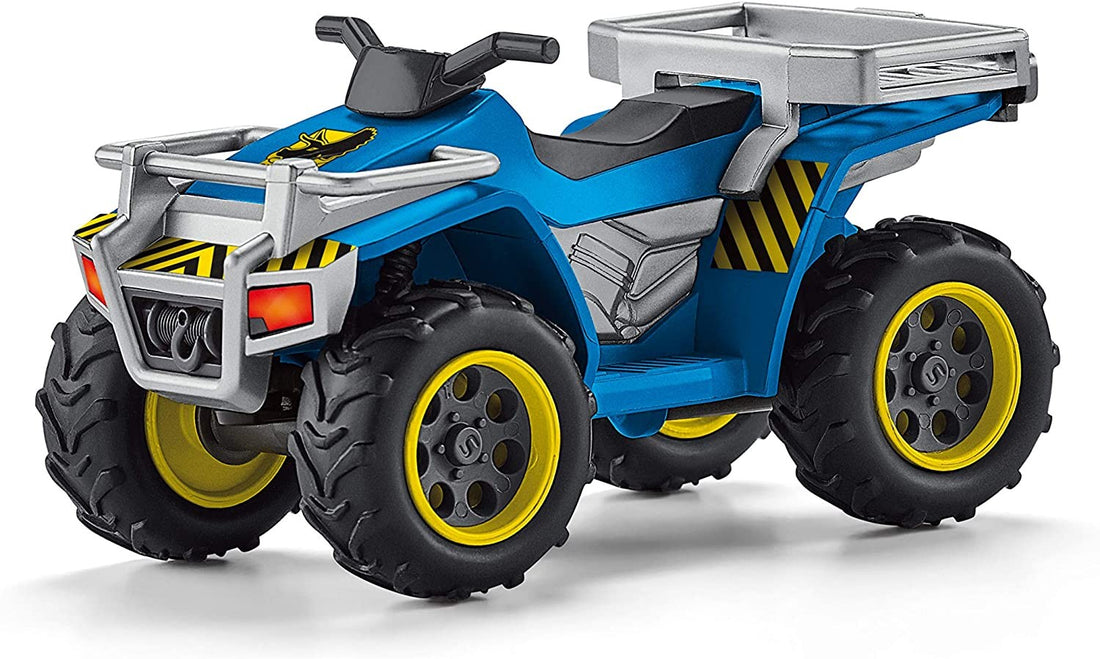 HUIDA EN QUAD DE UN VELOCIRAPTOR