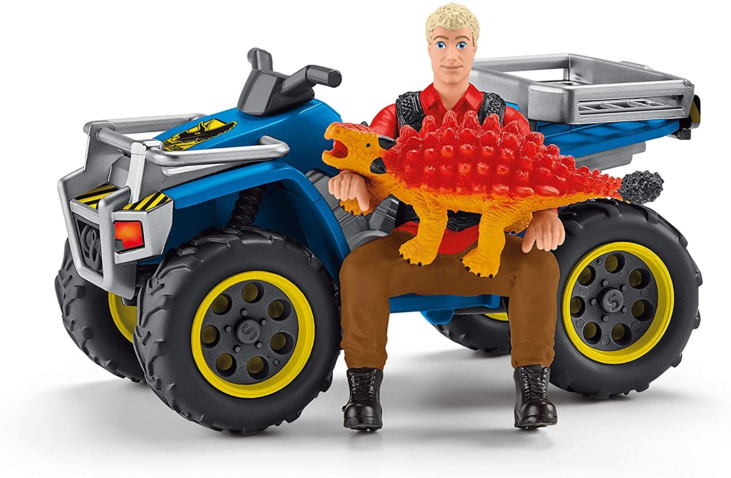 HUIDA EN QUAD DE UN VELOCIRAPTOR